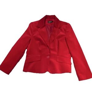 Tribal Vibrant Red Women's Blazer